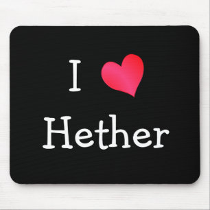 Ik hou van Hether Muismat