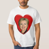 Ik hou van Hillary T-shirt (Voorkant)