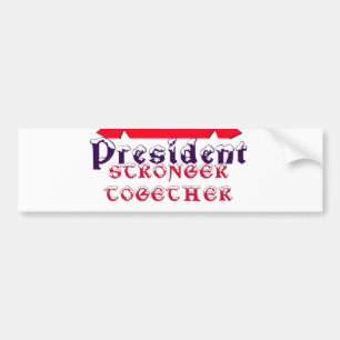 Ik hou van Hillary Voor USA President We zijn Ster Bumpersticker