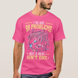 Ik hou van hiphop muziek breakdancing Rap break da T-shirt