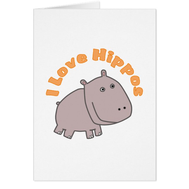 Ik hou van Hippos (Voorkant)