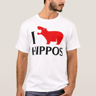 Ik hou van Hippos T-shirt