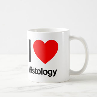 Ik hou van histologie koffiemok