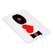 Ik hou van hockey magneet (Rechterzijde)