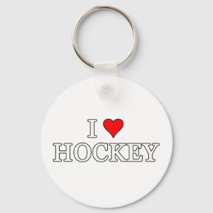 Ik hou van Hockey Sleutelhanger
