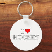 Ik hou van Hockey Sleutelhanger (Voorkant)