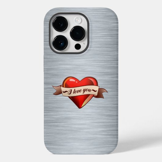 Ik hou van Hoesje-Mate iPhone Case (Achterkant)
