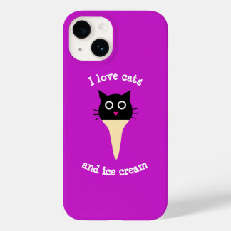 Ik hou van Hoesje-Mate iPhone-doosje voor katten e Case-Mate iPhone 14 Hoesje