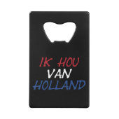 Ik Hou Van Holland superposer sur le bloc arrière (Dos)