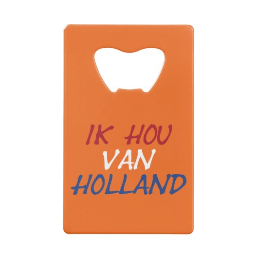 Ik Hou Van Holland superposer sur ou bocal (Devant)