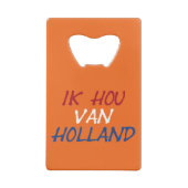 Ik Hou Van Holland superposer sur ou bocal (Dos)