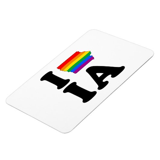 IK HOU VAN HOMO IOWA MAGNEET (Linkerzijde)