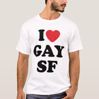 Ik hou van homo SF T-shirt