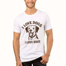 Ik hou van honden - Cute & Bold Statement T-shirt