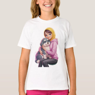 Ik hou van honden t-shirt