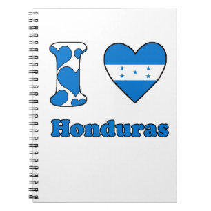 Ik hou van Honduras Notitieboek