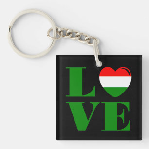 Ik hou van Hongarije Sleutelhanger