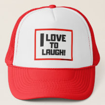 IK HOU VAN HONKBAL LACHEN / TRUCKER HOED