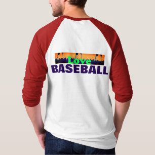Ik hou van honkbal met mededogen Laatste plezier T-shirt