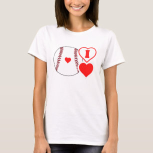 Ik hou van honkbal! t-shirt