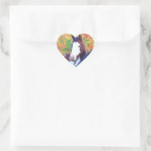 Ik hou van Horses Heart Stickers (Tas)