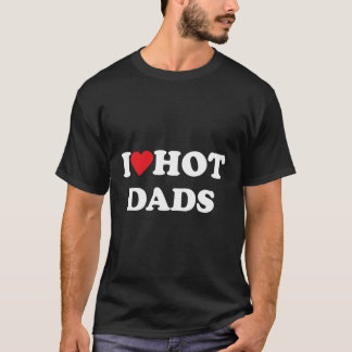 Ik hou van hot-advertenties t-shirt