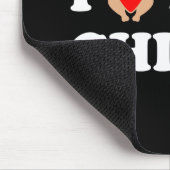 Ik hou van hot Chicken | Funny Muismat (Hoek)