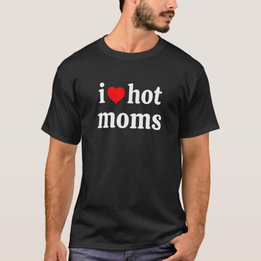 Ik hou van Hot Moms Virginity Duncan Rocks Danny T T-shirt (Voorkant)