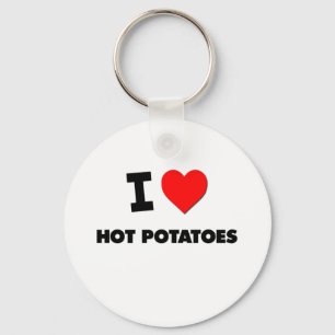 Ik hou van hottomaten sleutelhanger