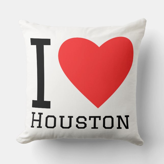 Ik hou van Houston  Kussen (Voorkant)