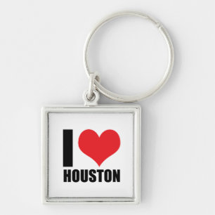 Ik hou van Houston Sleutelhanger