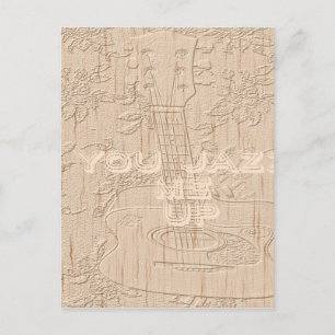 Ik hou van hout dat bruin Hakuna Matata is Briefkaart