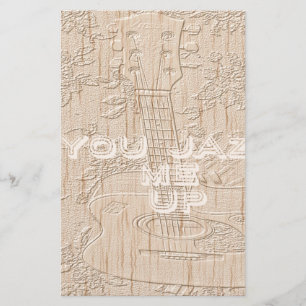 Ik hou van hout dat bruin Hakuna Matata is Briefpapier