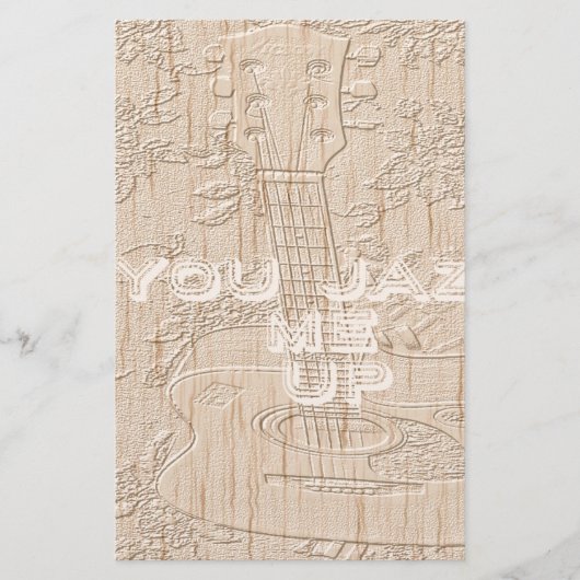 Ik hou van hout dat bruin Hakuna Matata is Briefpapier (Voorkant)