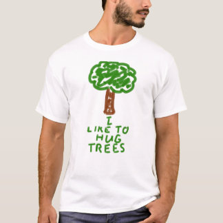 Ik hou van Hug Trees T-shirt