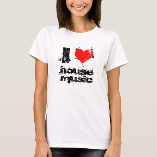 Ik hou van huismuziek t-shirt