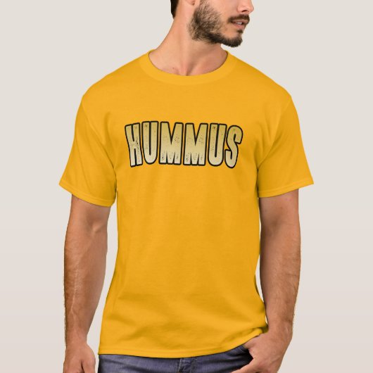Ik hou van hummus t-shirt (Voorkant)