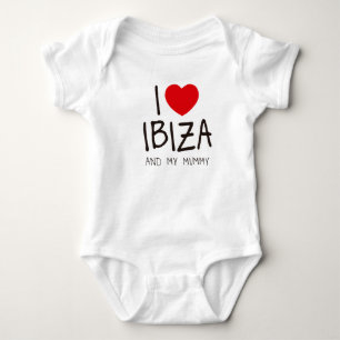 Ik hou van Ibiza en mijn mama Romper