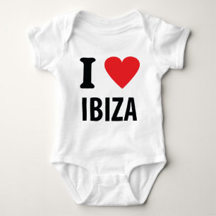 Ik hou van Ibiza icoon Romper