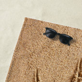 Ik hou van Ibiza Summer Custom Beach Towel Strandlaken (In situ)