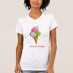 Ik hou van Ice Cream T-shirt