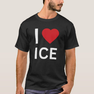 Ik hou van ICE T-shirt Patriotistisch Conservatief