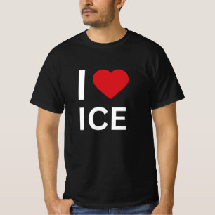 Ik hou van ICE T-shirt Patriottische MAGA Conserva