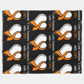 Ik hou van iemand...hart/lint...CRPS Fleece Blanke (Voorkant (Horizontaal))