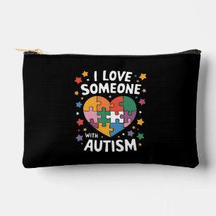 Ik hou van iemand met autisme, bewustzijn van auti etui