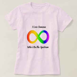 Ik hou van iemand met autisme T-shirt