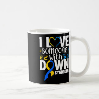 Ik hou van iemand met downsyndroom koffiemok