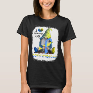Ik hou van iemand met het downsyndroom t-shirt