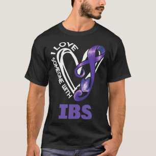 Ik hou van iemand met IBS Irritable Bowel Syndroom T-shirt