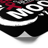 Ik hou van iemand met sikkelcelziekte sikkelcel poster (Hoek)